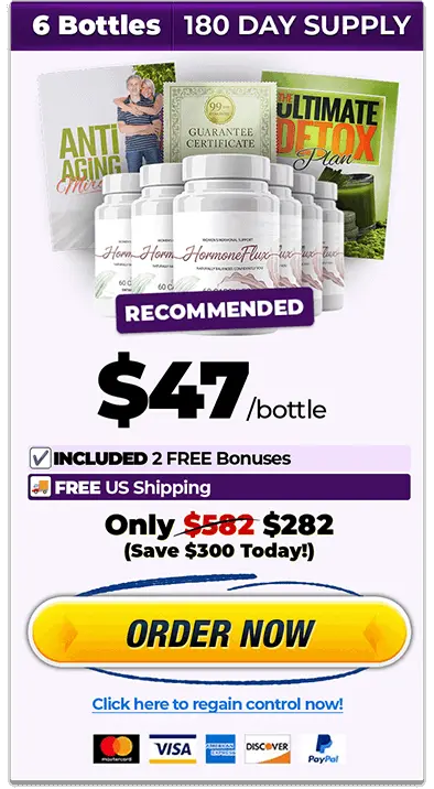 Buy HormoneFlux 6 Bottle